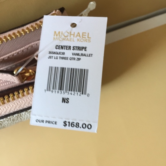 NWT MICHAEL KORS CIARA VANILLA BALLET SET SATCHEL - Picture 6 of 8